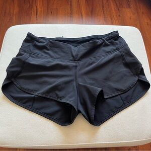 Lululemon Black Lined Shorts 2.5”